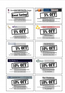 Discount Vouchers for CMBHA members