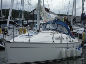 Our boat, Nomad