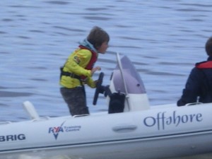 Greg on the RIB