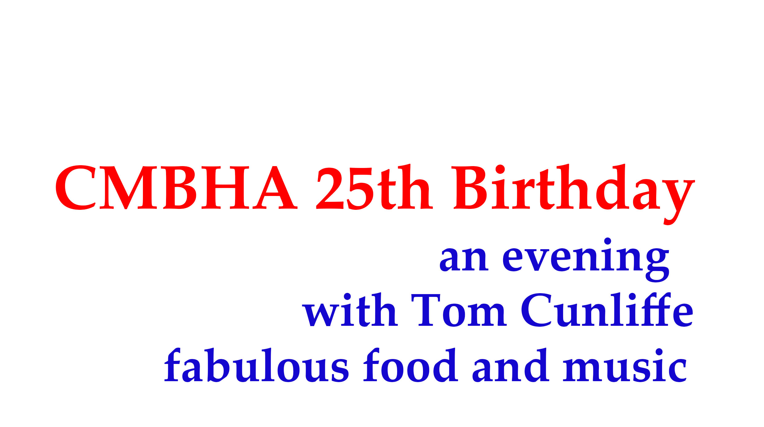 Postponed Celebration from 4th April